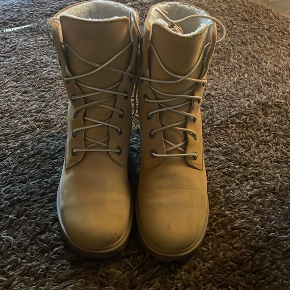 Timberland Jane Teddy fleece fold boots Size 7 - Picture 4 of 9